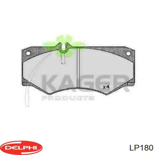 Тормозні колодки Delphi LP180