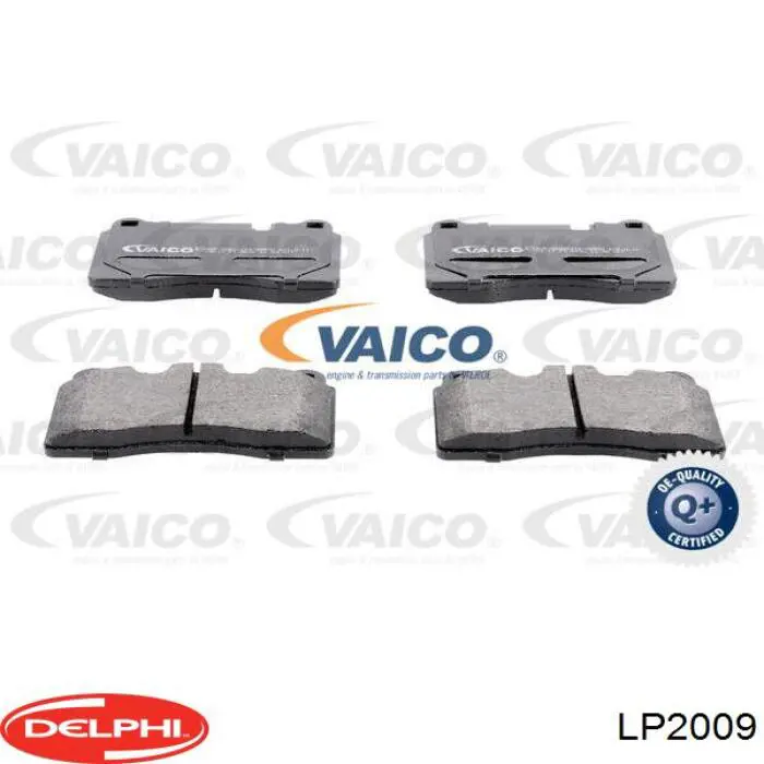 Гальмівні колодки Delphi LP2009 ціна, від 36.05 USD