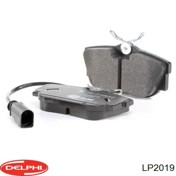 Купити LP2019 Delphi Задні колодки