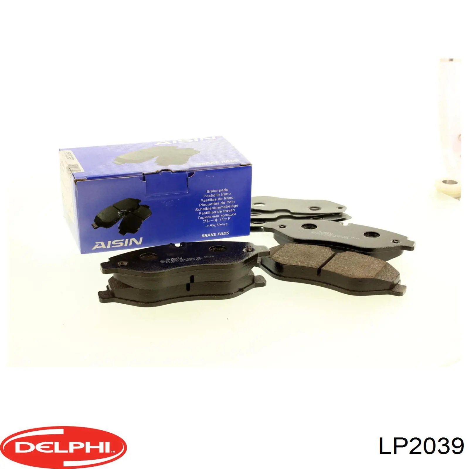 Передні тормозні колодки LP2039 Delphi