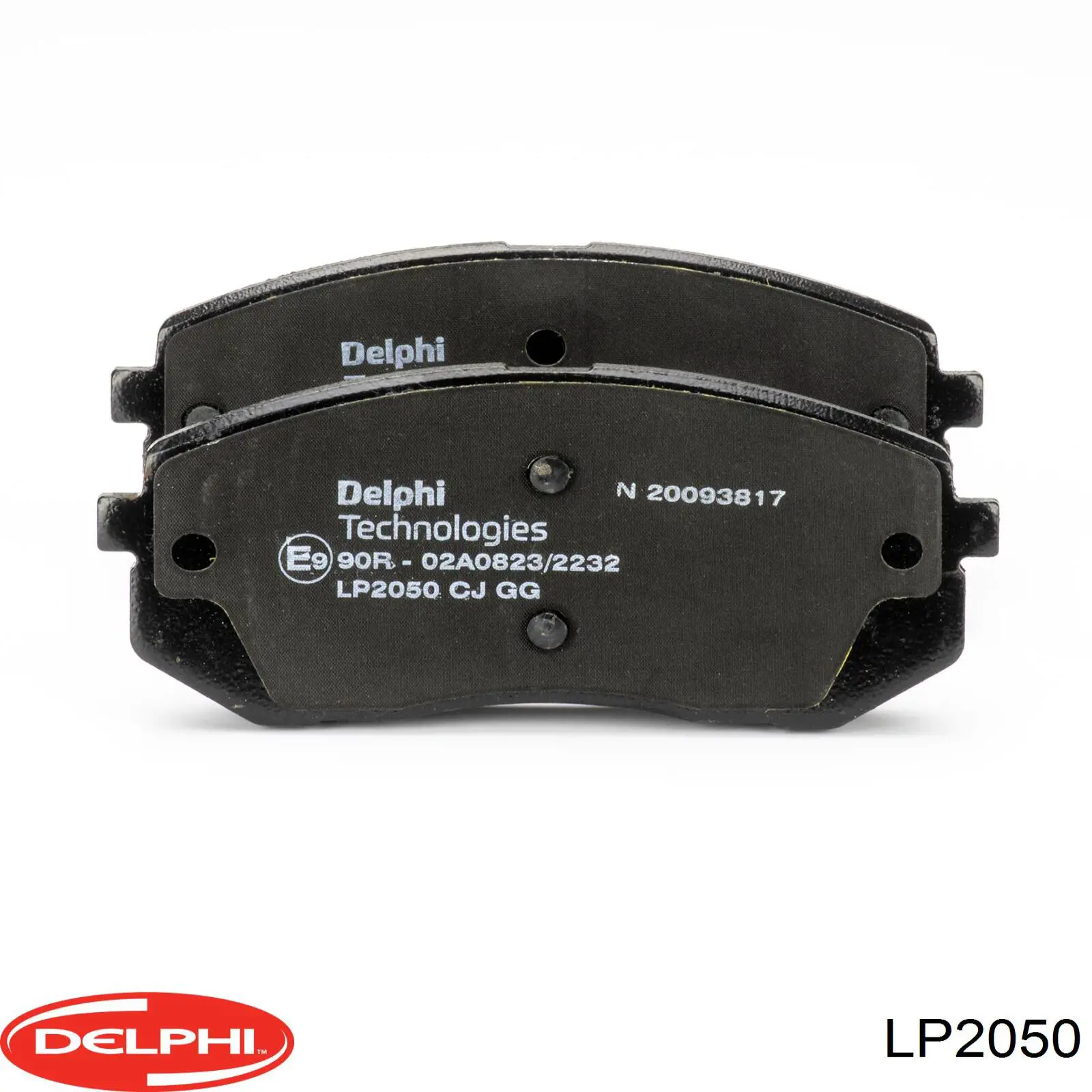 Гальмівні колодки Delphi LP2050 ціна, від 28.05 USD