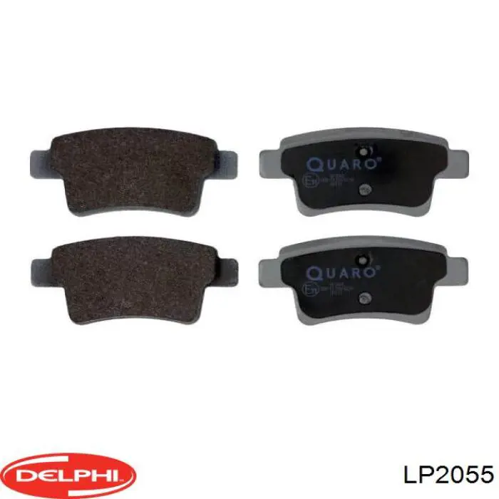 Купити LP2055 Delphi Задні колодки