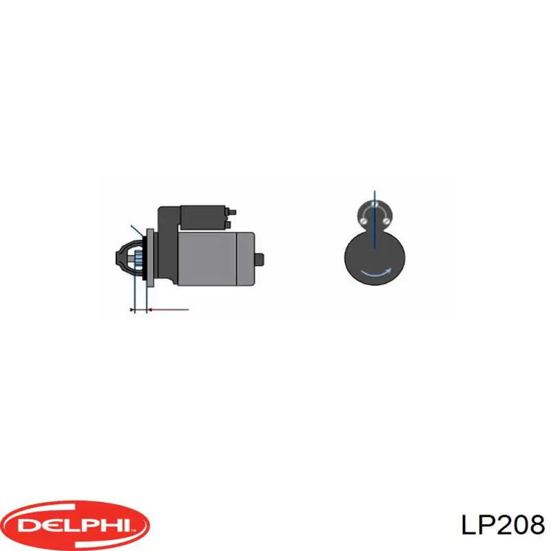 Гальмівні колодки Delphi LP208 ціна, від 13.52 USD