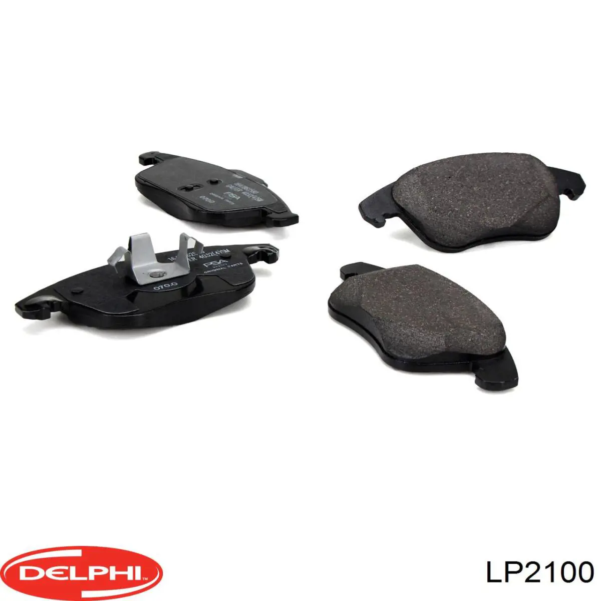 Тормозні колодки Delphi LP2100
