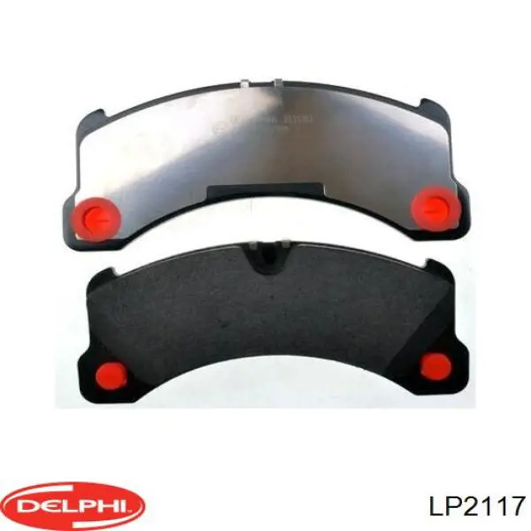 Гальмівні колодки Delphi LP2117 ціна, від 45.24 USD