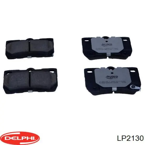 Задні гальмівні колодки Delphi LP2130 ціна, від 25.53 USD