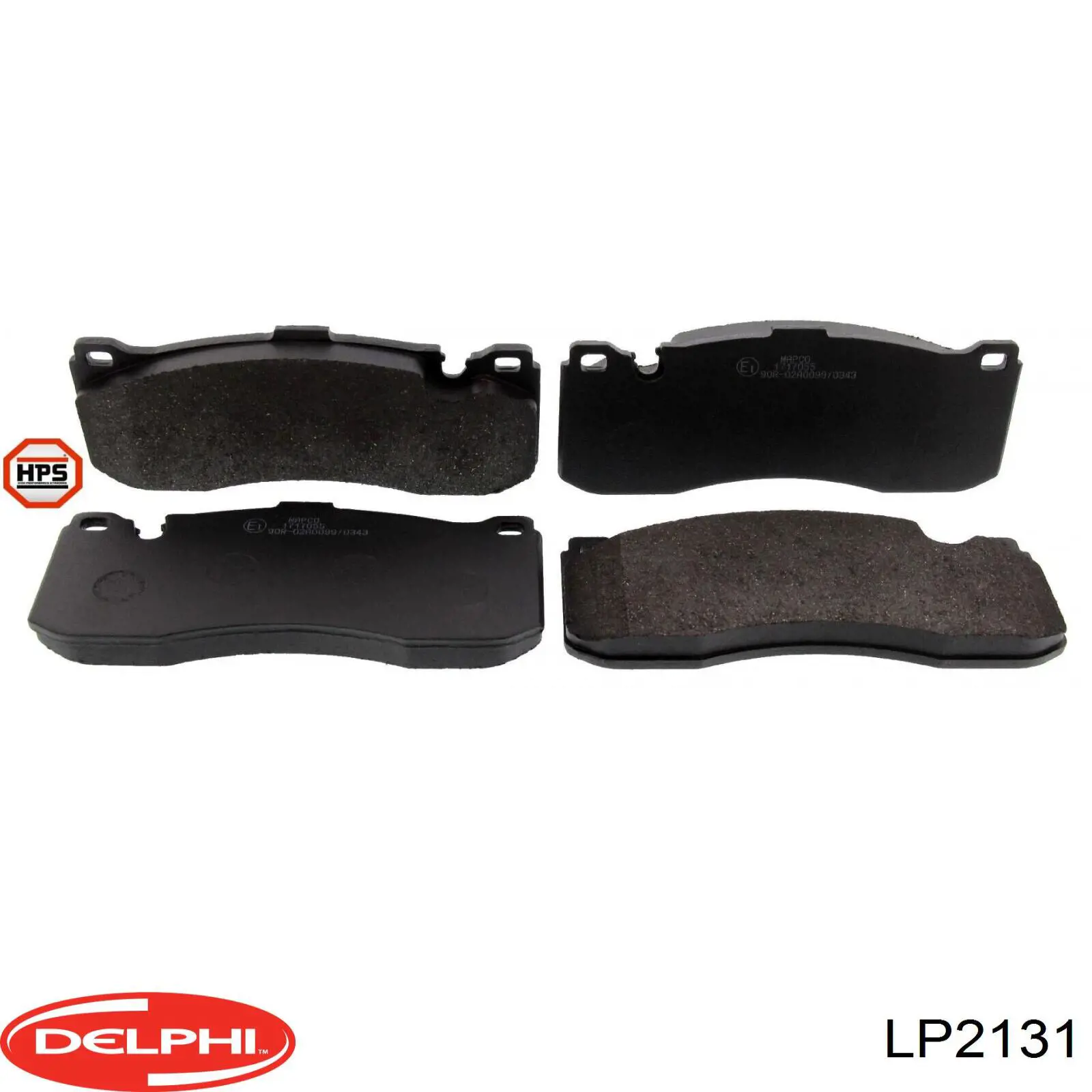 Передні тормозні колодки LP2131 Delphi