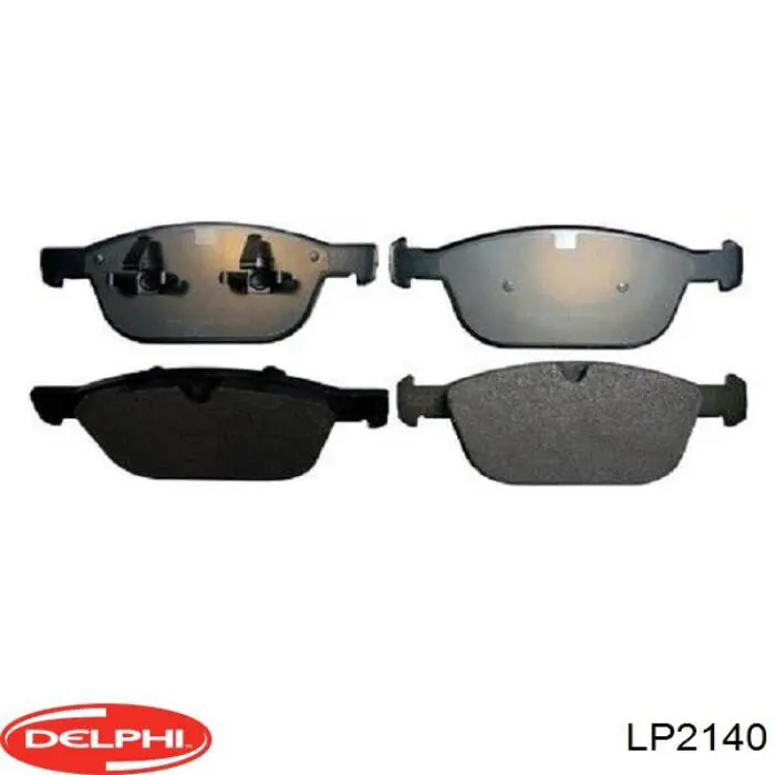 Передні тормозні колодки LP2140 Delphi