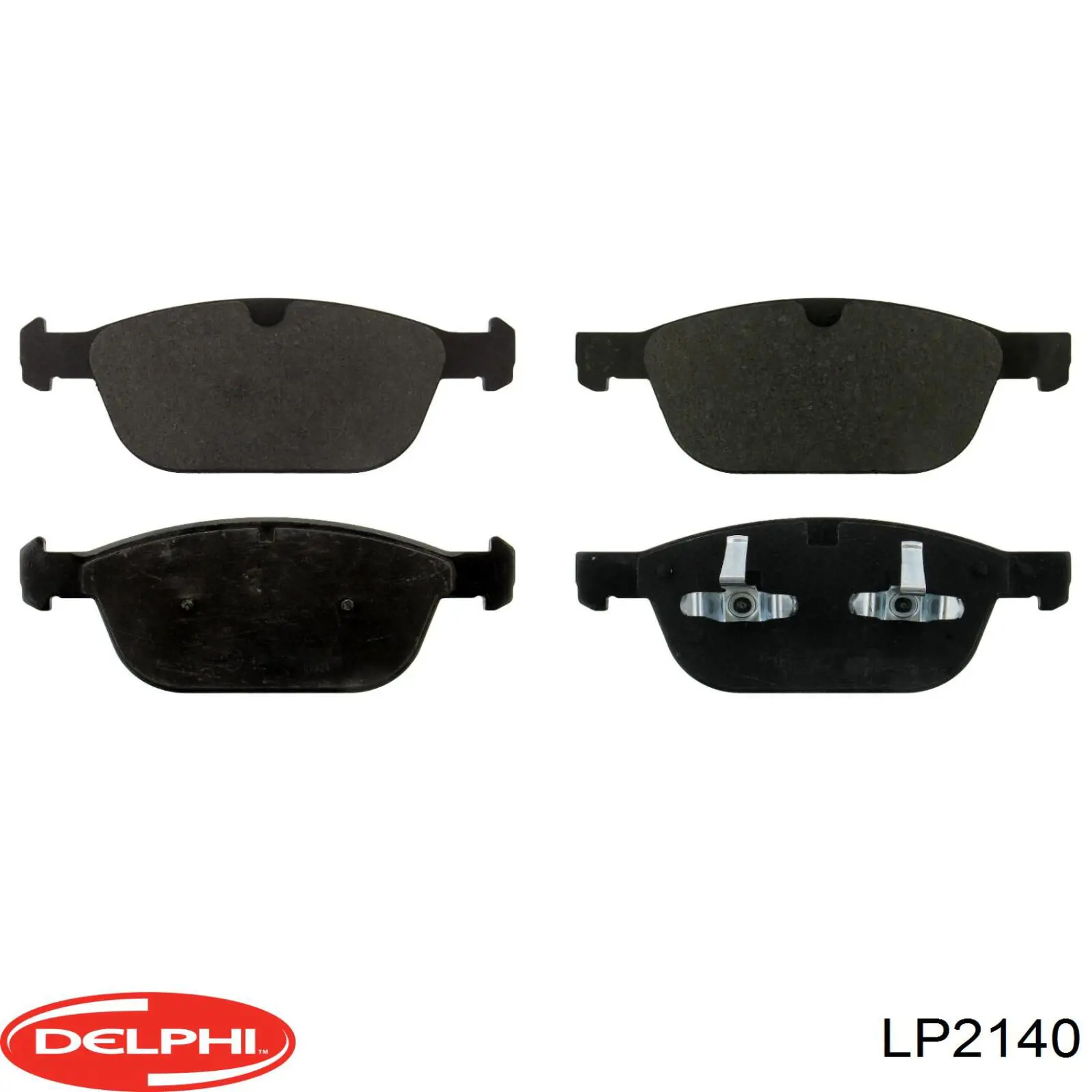 Тормозні колодки Delphi LP2140