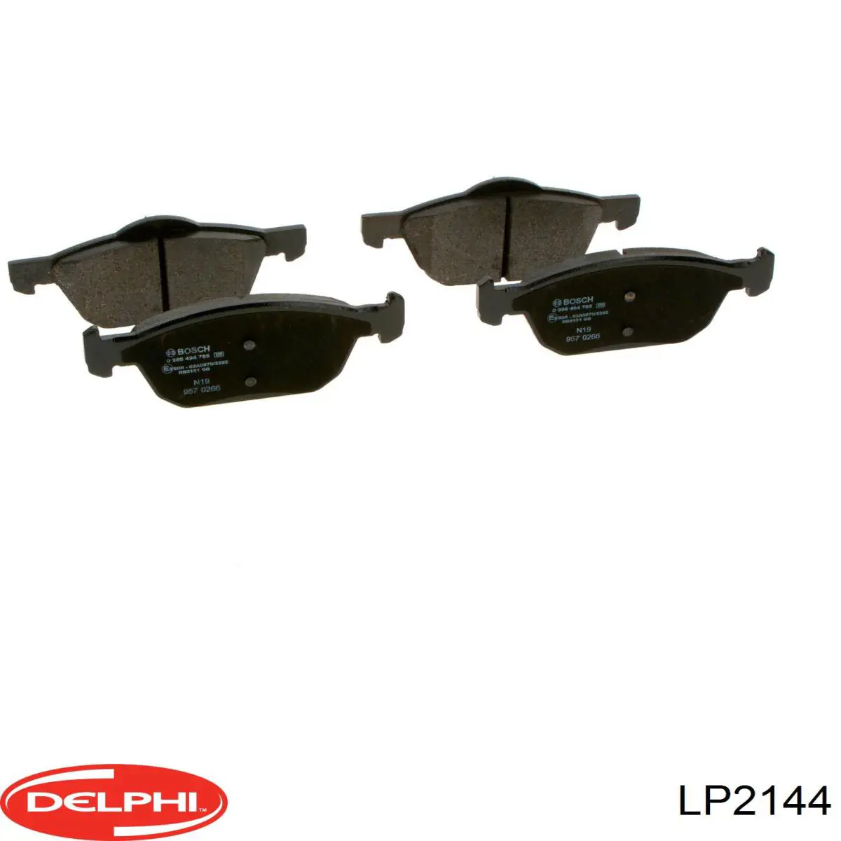 Тормозні колодки Delphi LP2144