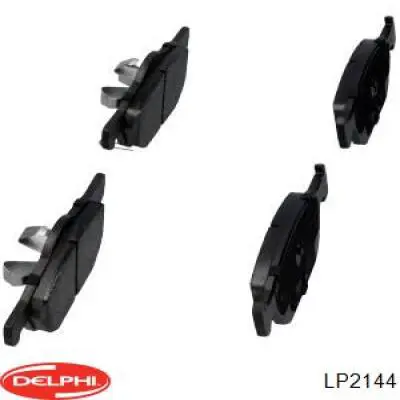 Передні тормозні колодки LP2144 Delphi