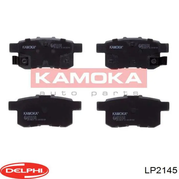 Задні гальмівні колодки Delphi LP2145 ціна, від 21.31 USD