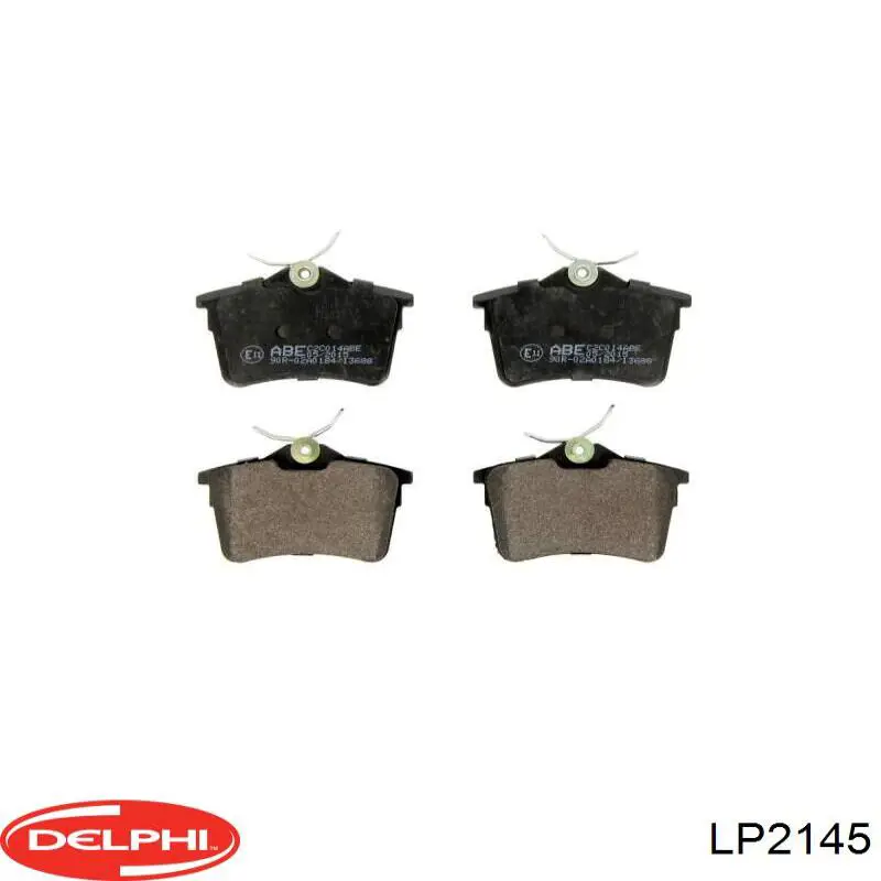 Купити LP2145 Delphi Задні колодки