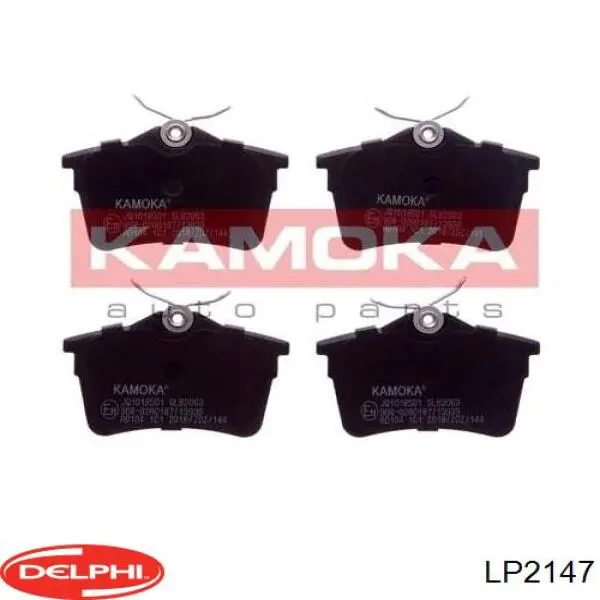 Задні дискові колодки Delphi LP2147