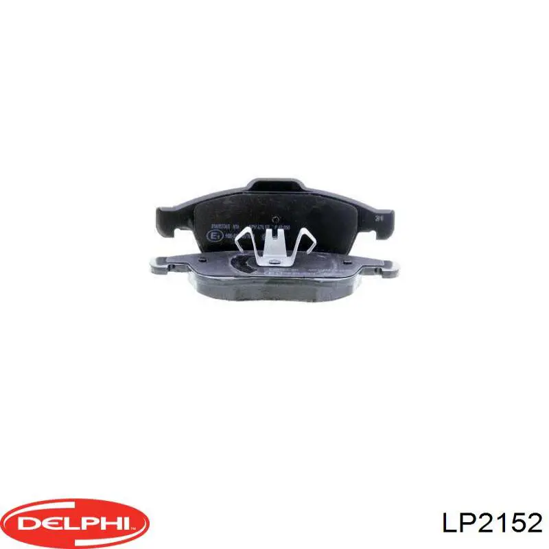 Передні тормозні колодки LP2152 Delphi