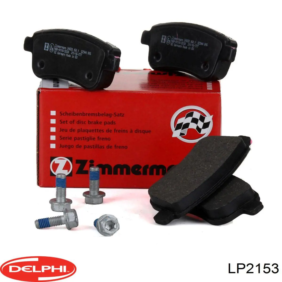 Купити LP2153 Delphi Задні колодки