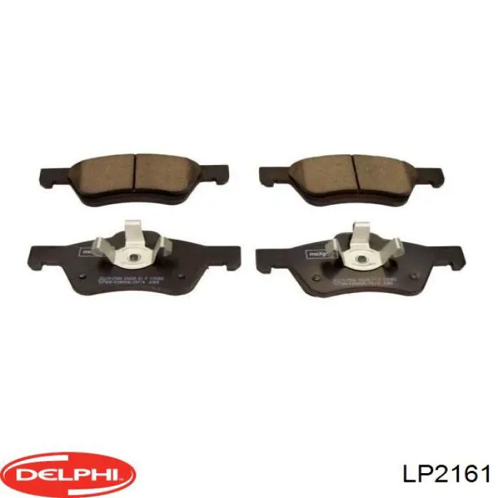 Гальмівні колодки Delphi LP2161 ціна, від 36.31 USD