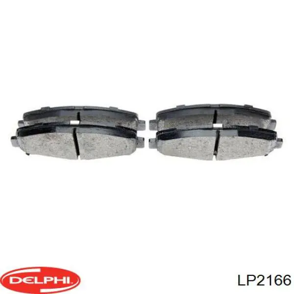 Гальмівні колодки Delphi LP2166 ціна, від 28.56 USD