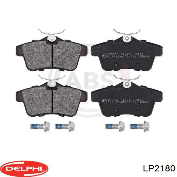 Купити LP2180 Delphi Задні колодки