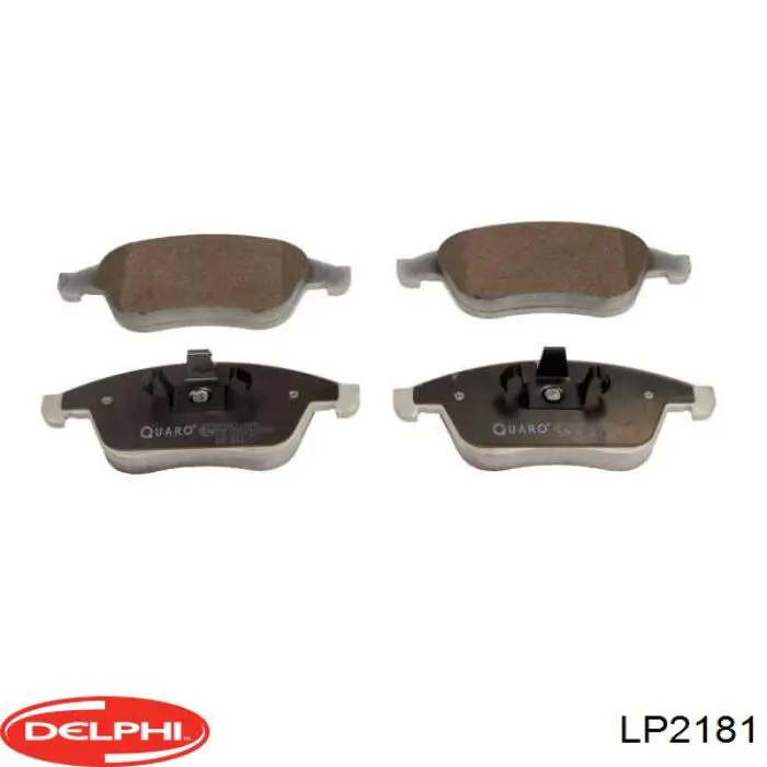 Гальмівні колодки Delphi LP2181 ціна, від 26.95 USD