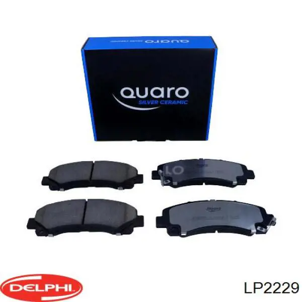 Гальмівні колодки Delphi LP2229 ціна, від 38.53 USD