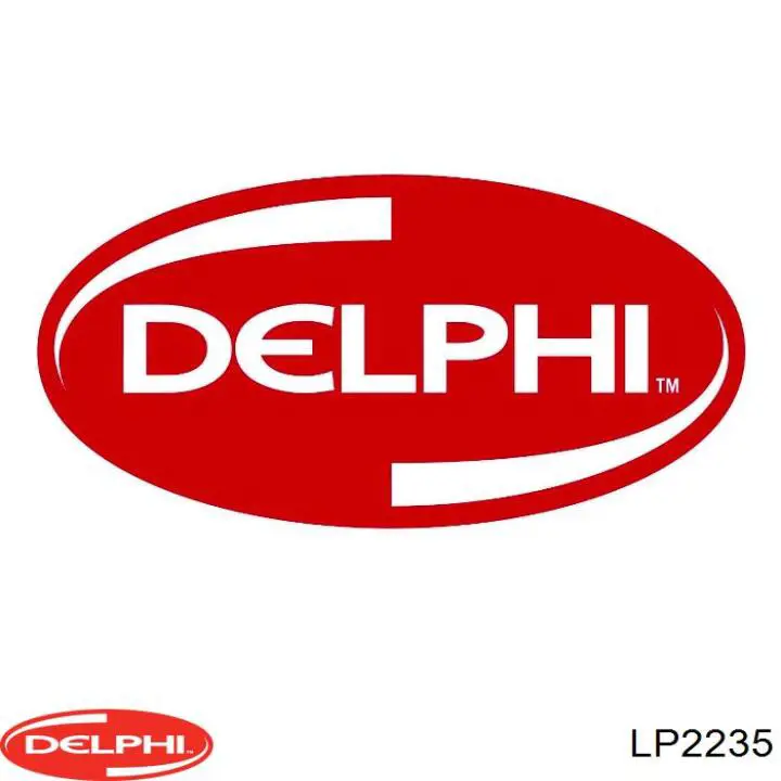LP2235 Delphi колодки гальмівні передні, дискові