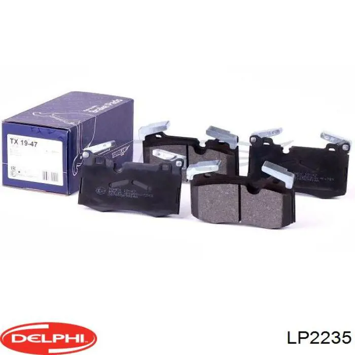 LP2235 Delphi Передні гальмівні колодки