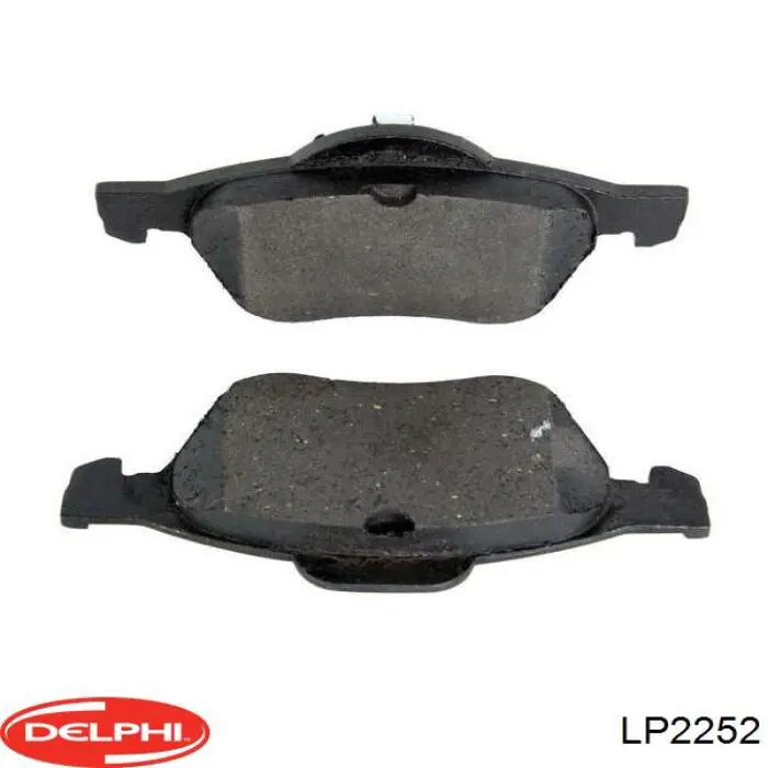 Гальмівні колодки Delphi LP2252 ціна, від 29.59 USD