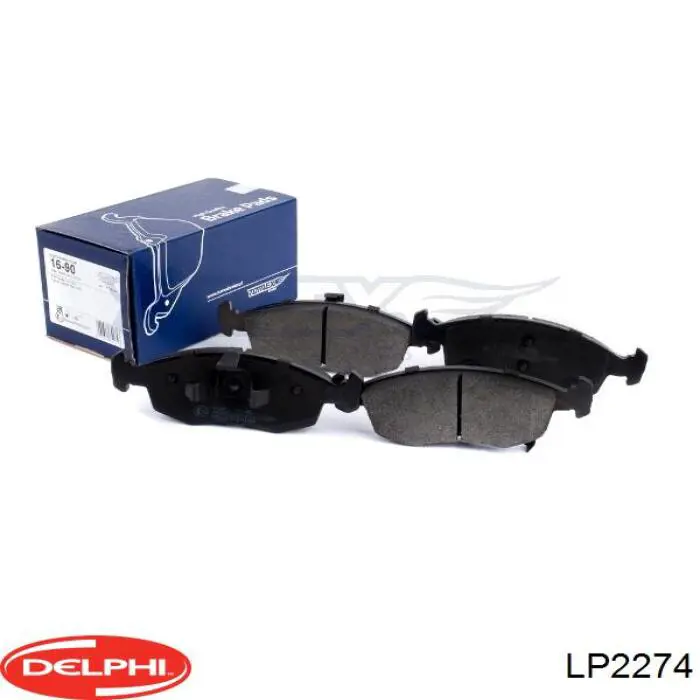 Гальмівні колодки Delphi LP2274 ціна, від 32.06 USD
