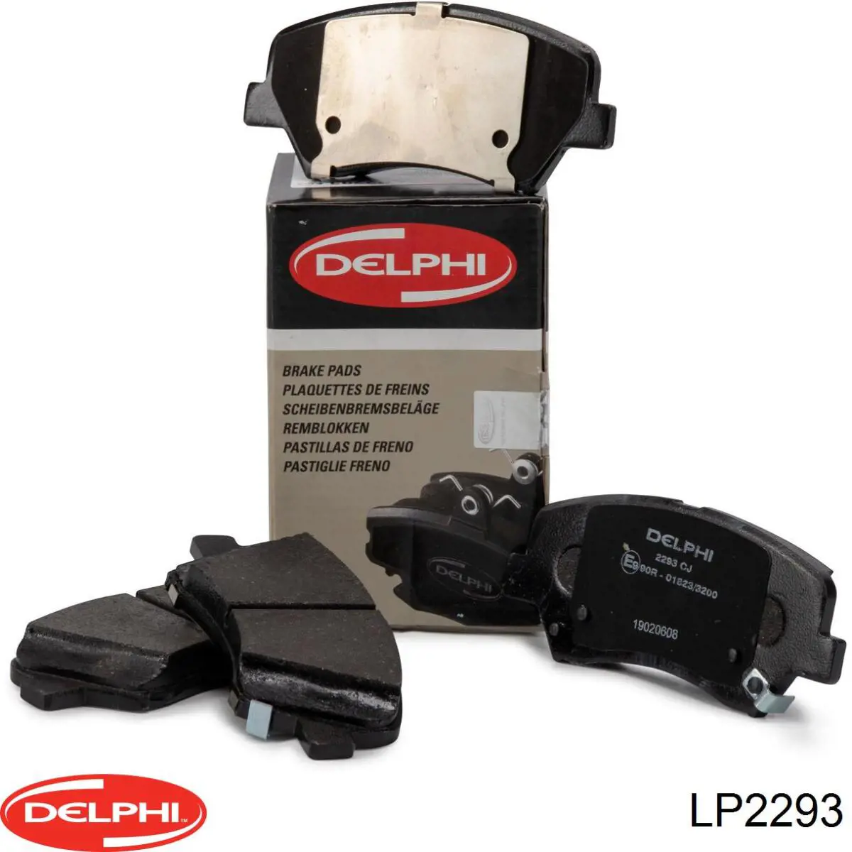 Передні тормозні колодки LP2293 Delphi