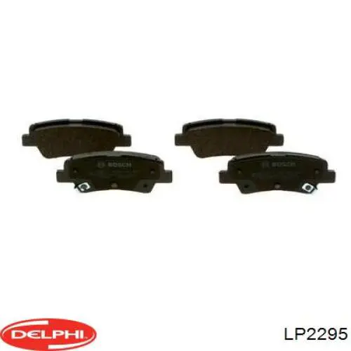 Купити LP2295 Delphi Задні колодки
