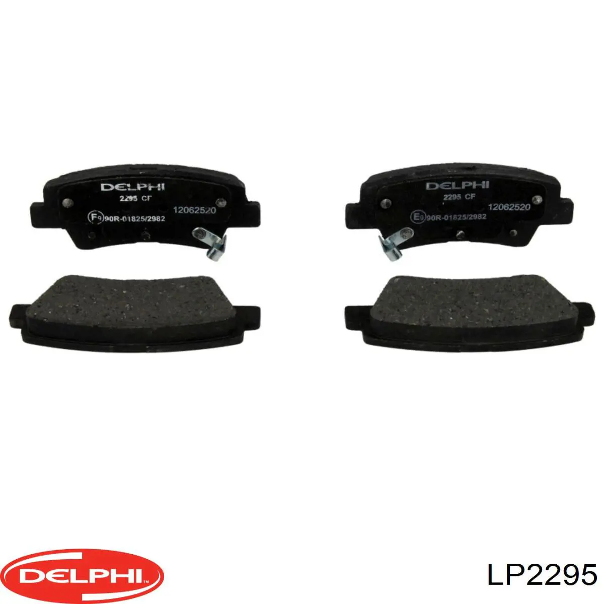 Задні гальмівні колодки Delphi LP2295 ціна, від 22.00 USD