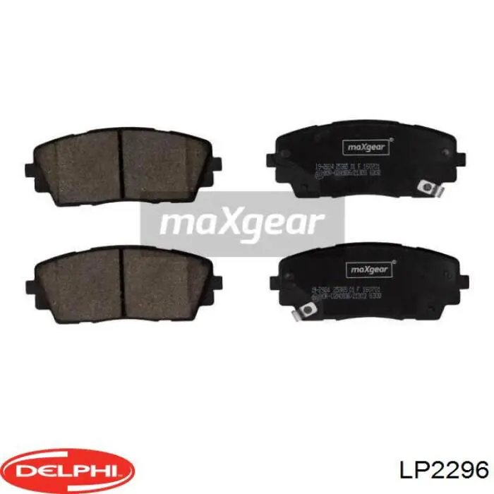 Гальмівні колодки Delphi LP2296 ціна, від 21.21 USD