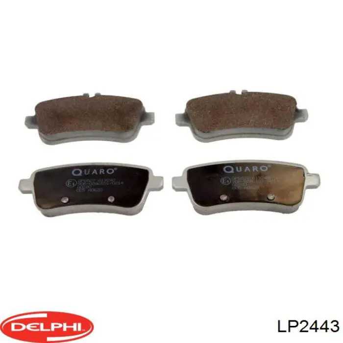 Купити LP2443 Delphi Задні колодки