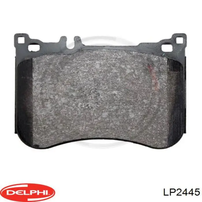 Гальмівні колодки Delphi LP2445 ціна, від 92.44 USD