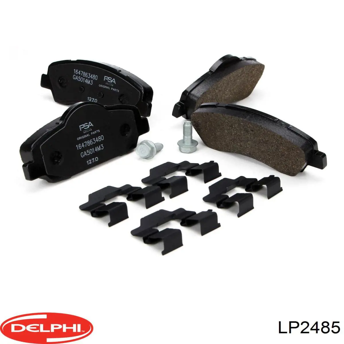 Купити LP2485 Delphi Колодки гальмівні передні, дискові