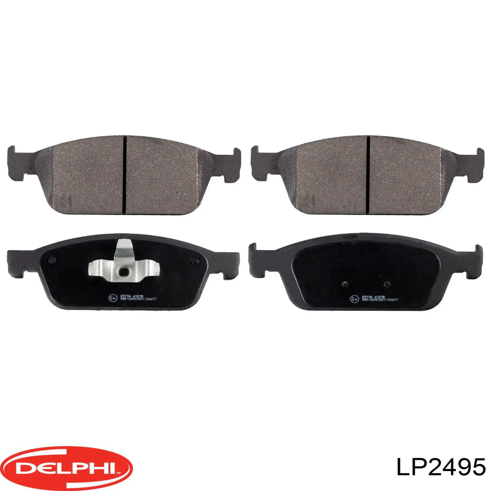 Тормозні колодки Delphi LP2495