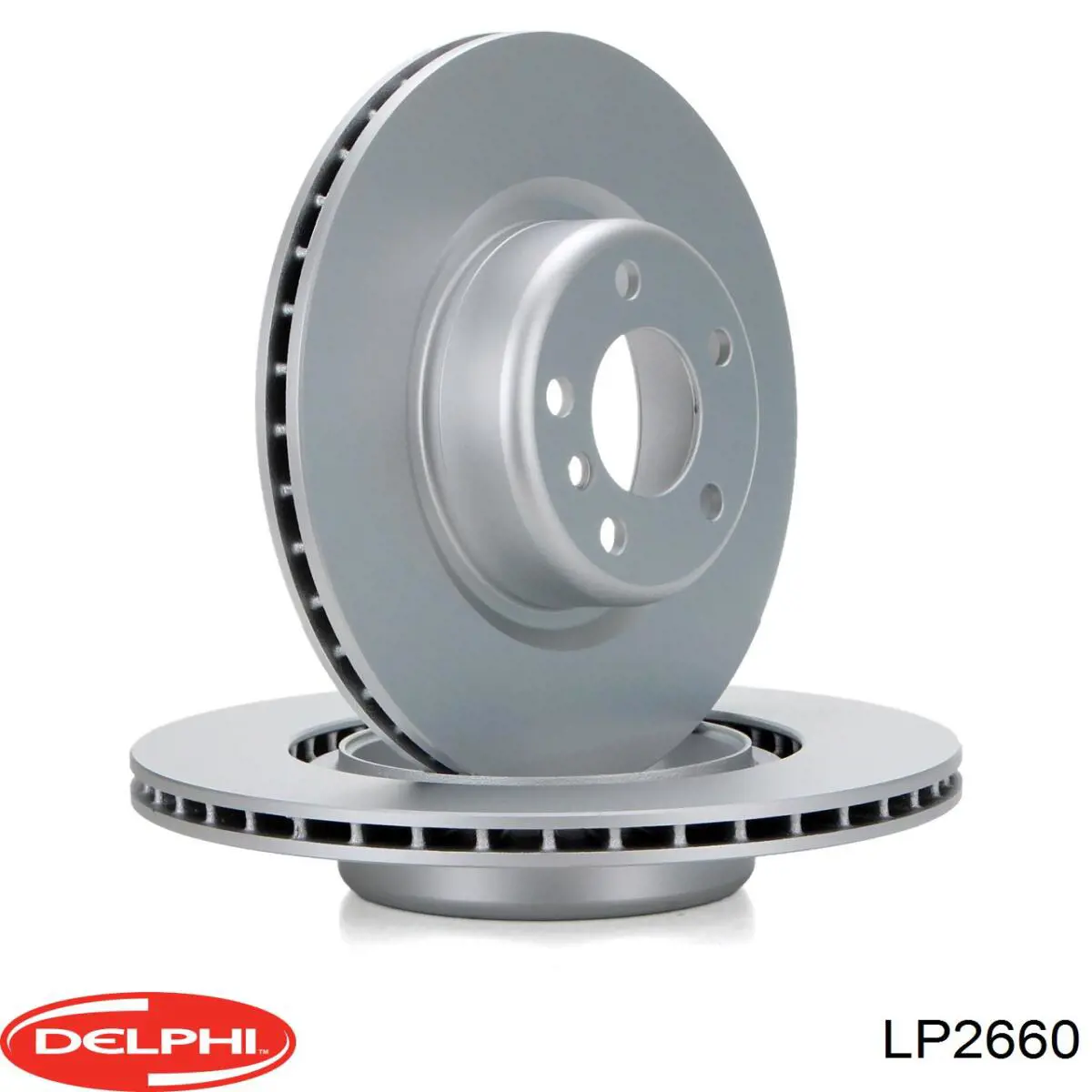 LP2660 Delphi колодки гальмові задні, дискові
