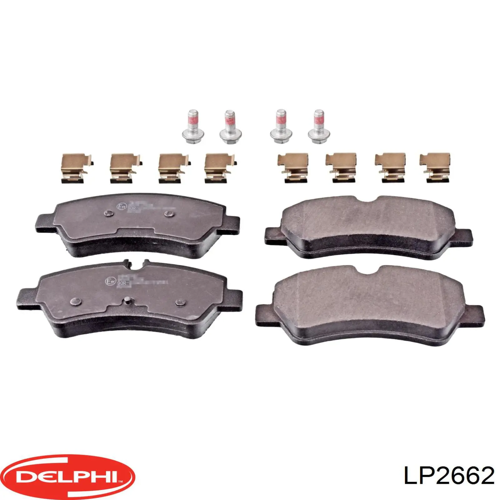 Купити LP2662 Delphi Задні колодки