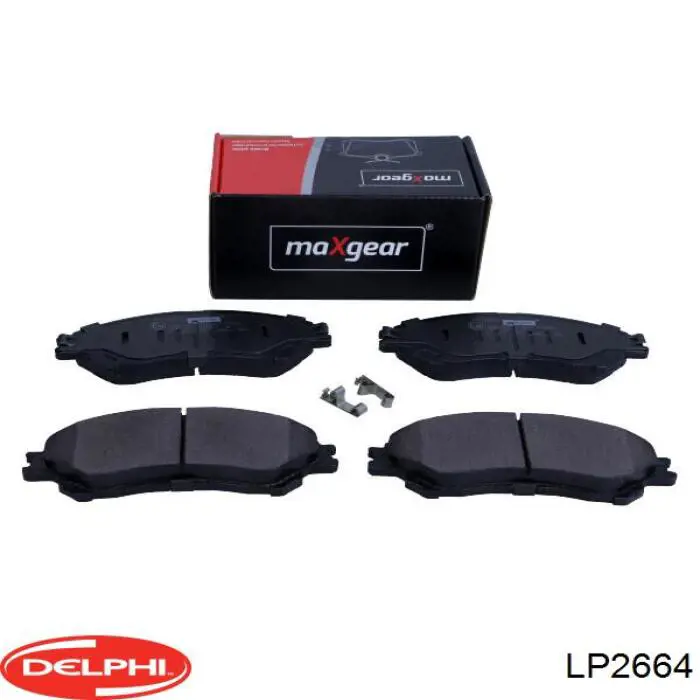 Тормозні колодки Delphi LP2664