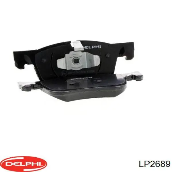 Купити LP2689 Delphi Колодки гальмівні передні, дискові