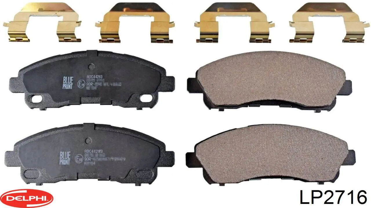 Тормозні колодки Ashika 5105513