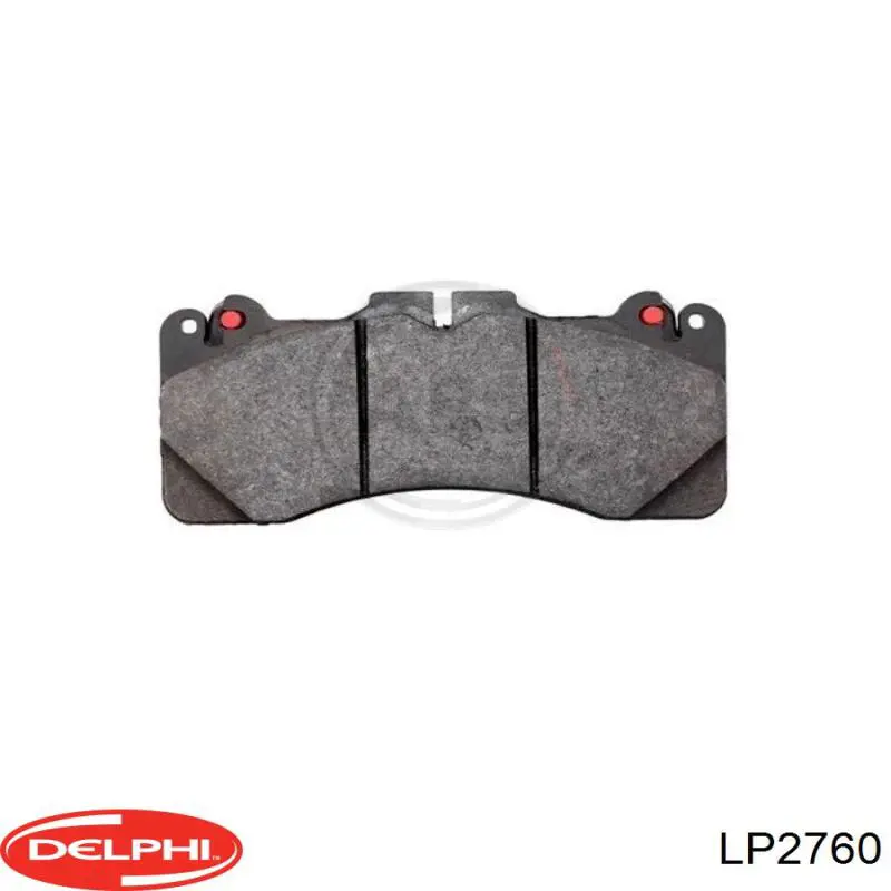 Гальмівні колодки Delphi LP2760 ціна, від 55.44 USD