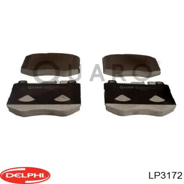 LP3172 Delphi Передні гальмівні колодки