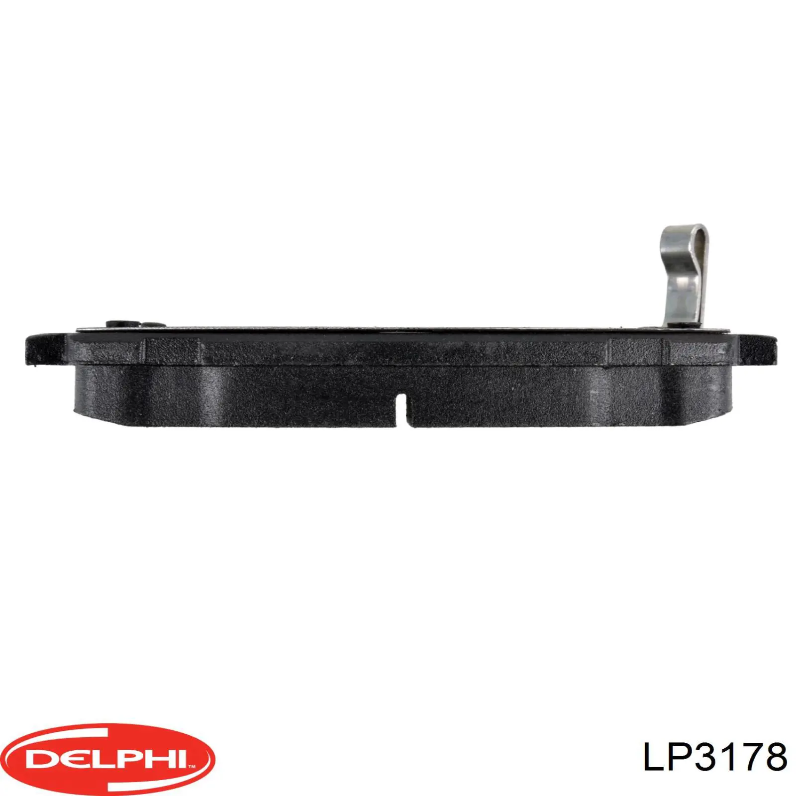 Купити LP3178 Delphi Задні колодки