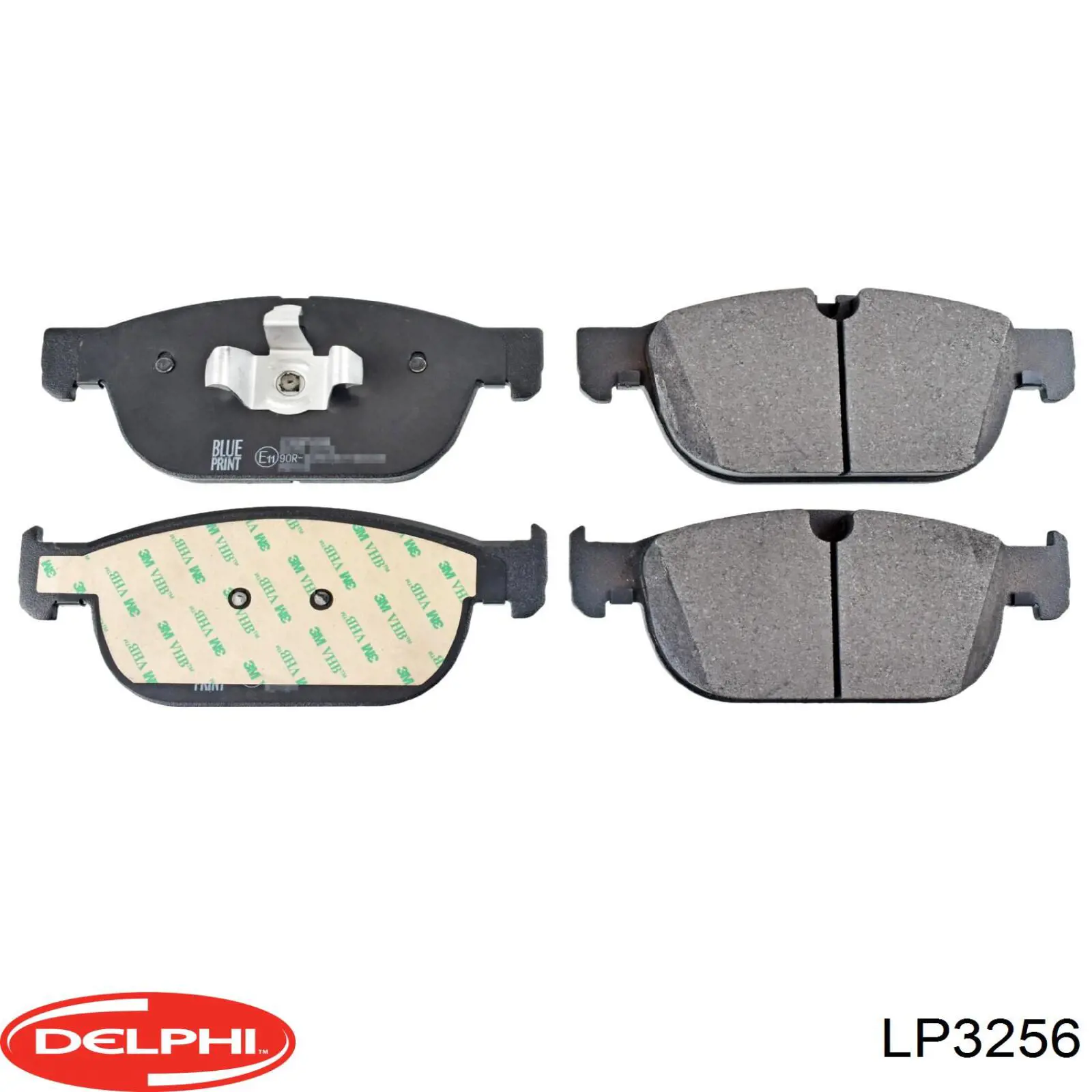 Купити LP3256 Delphi Колодки гальмівні передні, дискові