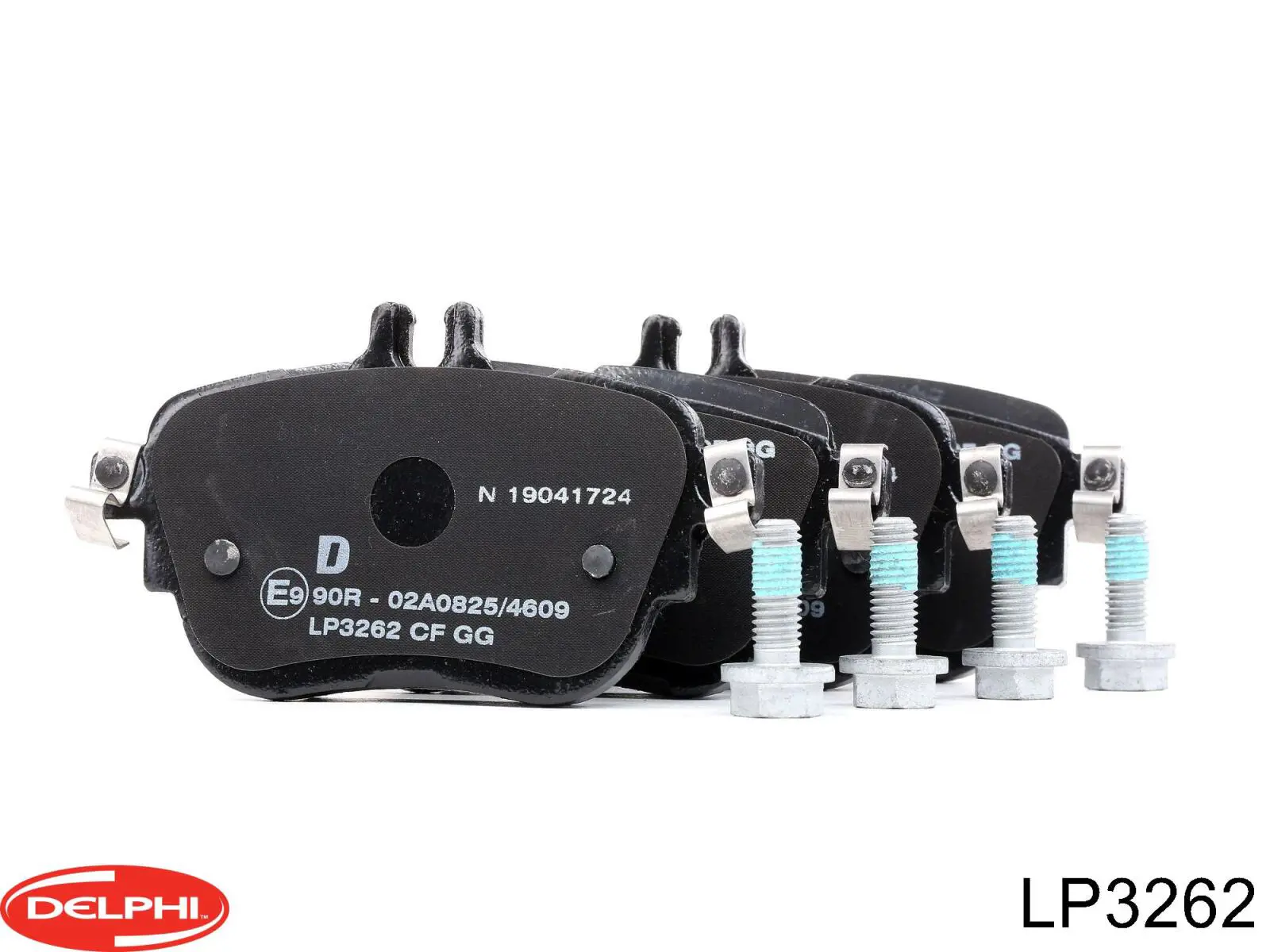 Гальмівні колодки Delphi LP3262 ціна, від 33.56 USD