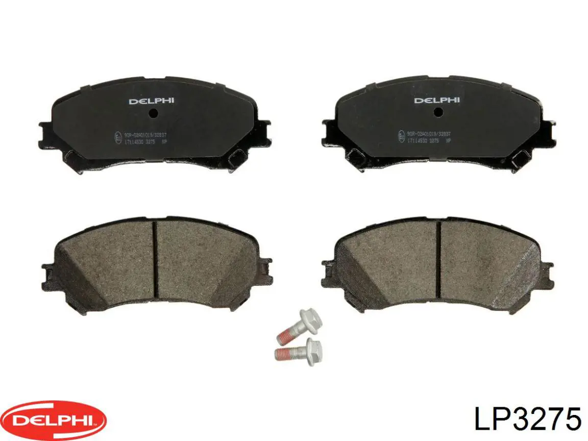 Гальмівні колодки Delphi LP3275 ціна, від 30.21 USD