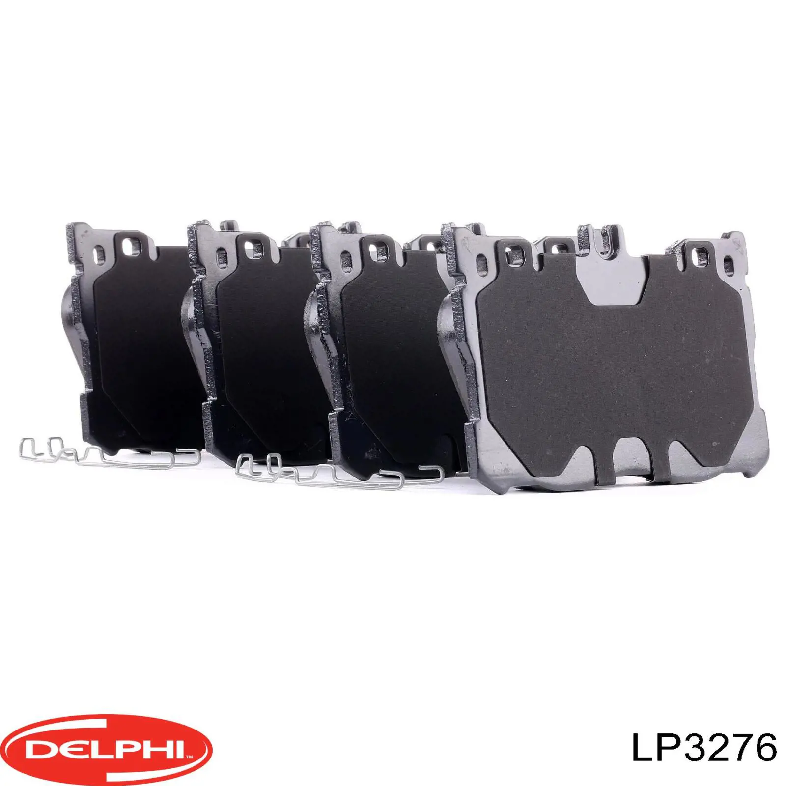 LP3276 Delphi Передні гальмівні колодки