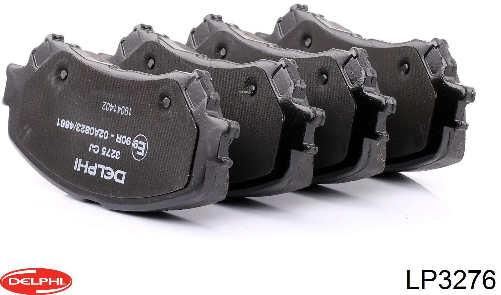 Гальмівні колодки Delphi LP3276 ціна, від 46.47 USD